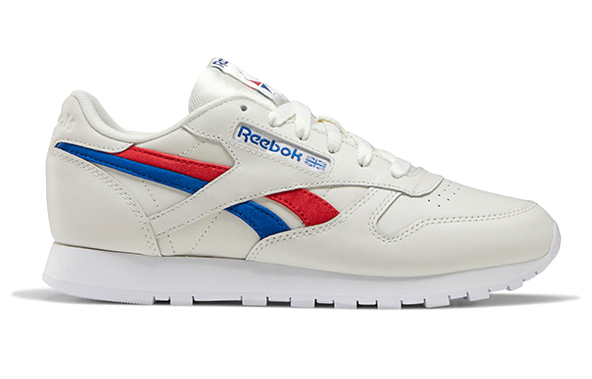 (WMNS) Reebok Classic Leather Sports Casual Shoes 'Red Blue White' FV1081