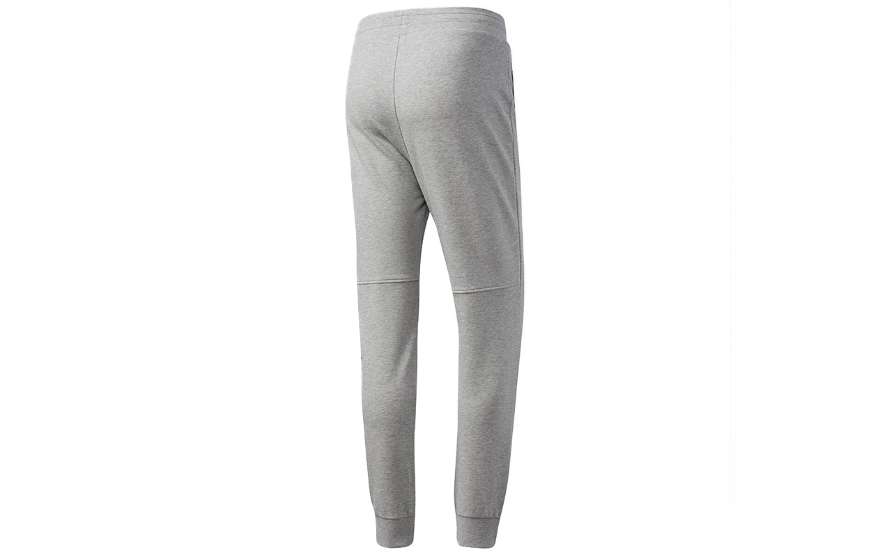 adidas Casual Sports Knit Bundle Feet Long Pants Gray BR8554