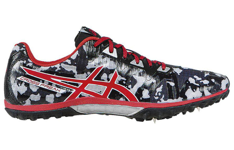 ASICS Cross Freak 2 Track & Field Shoes Black/Red G508Y-9023