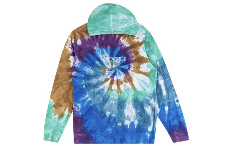 Travis Scott Cactus Jack Astro World Series Tie Dye Printing Unisex Blue TC-87