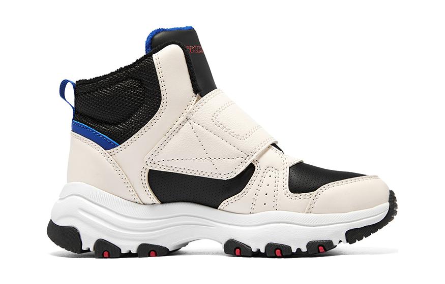 (GS) Skechers I-Conik Boots 'Beige Black Blue' 8701647L-NTMT