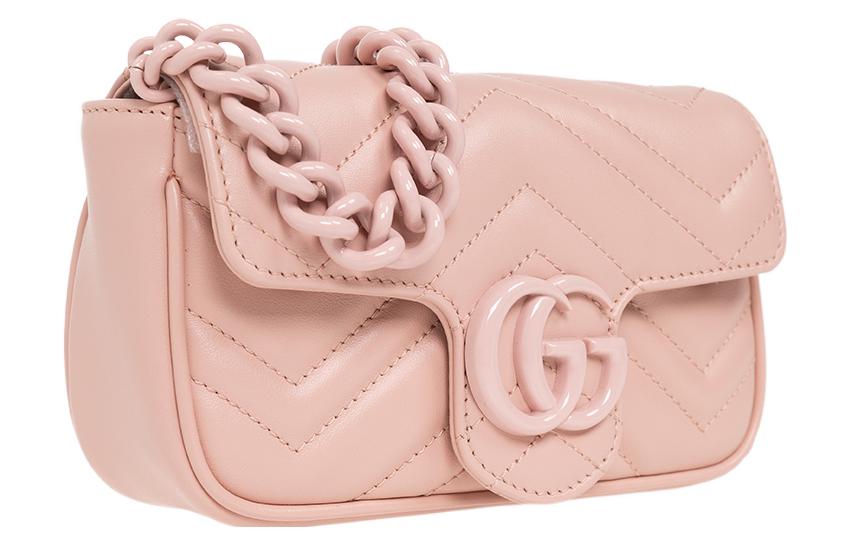 (WMNS) Gucci GG Marmont Belt Bag 'Perfect Pink' 699757-UM8KV-5909