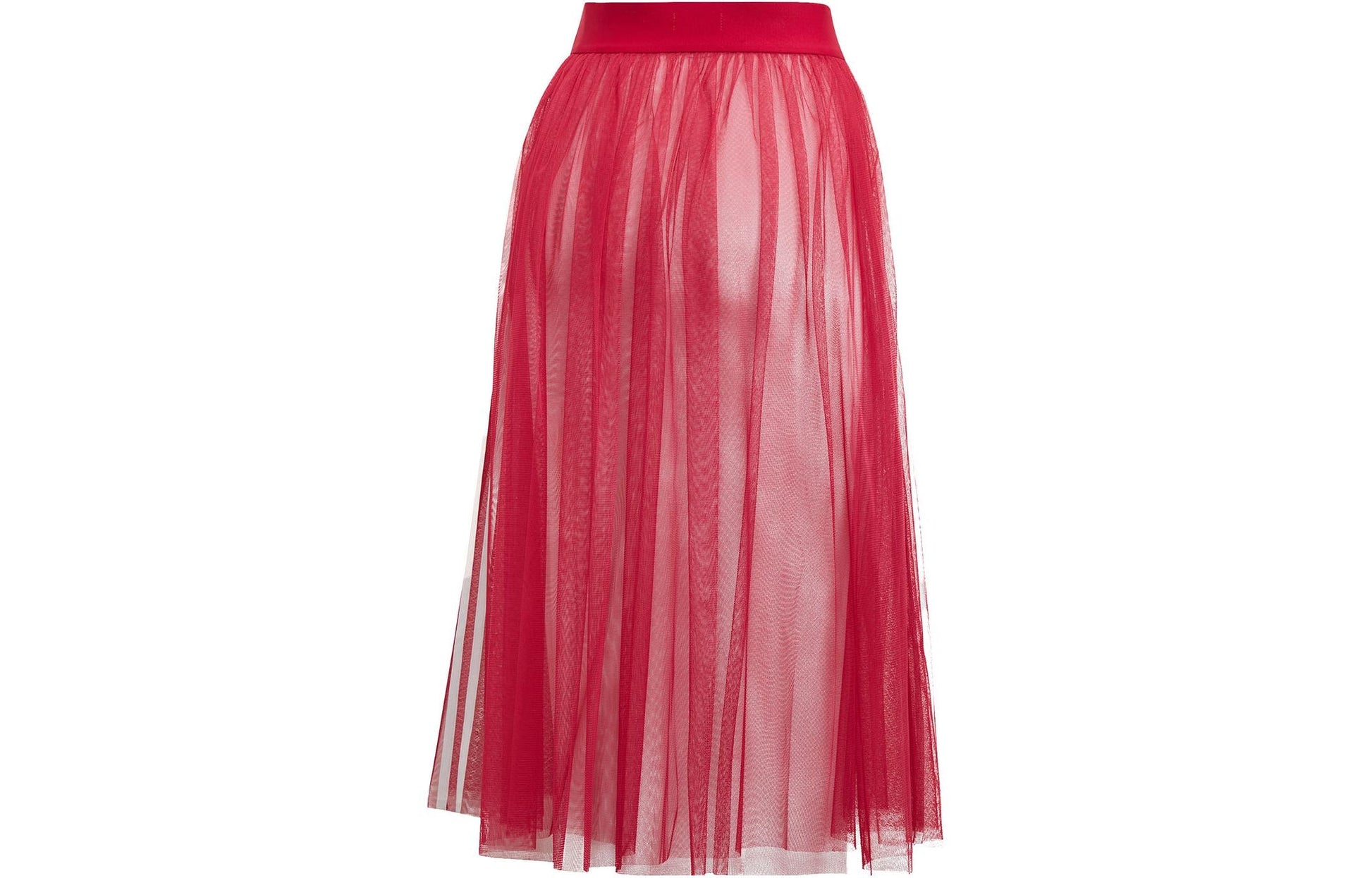 (WMNS) adidas Tulle Skirt 'Red' DV0851