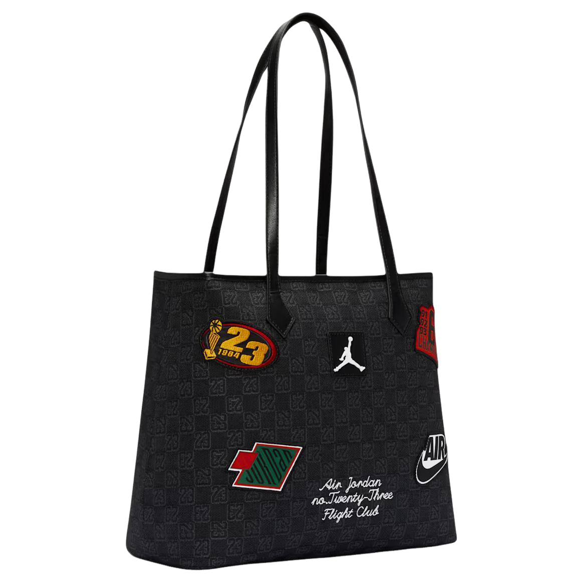 Jordan Monogram 17L Tote Bag 'Black' IQ3692-010