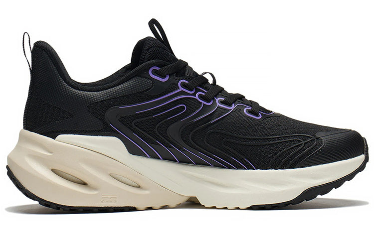 (WMNS) Li-Ning Eazgo 'Black Purple' ARES024-3