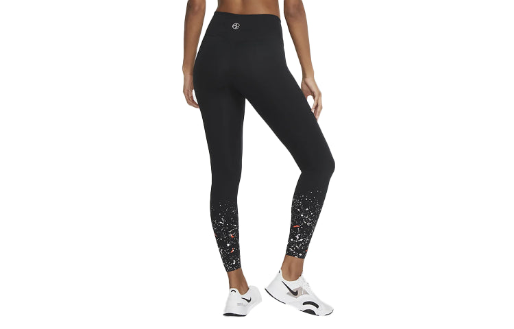 (WMNS) Nike x Li Na One Luxe Tights 'Black' CZ8651-010