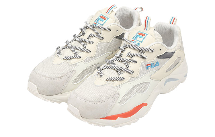 FILA Ray Tracer Low-Top Running Shoes White FS1SIB1252X_BEG