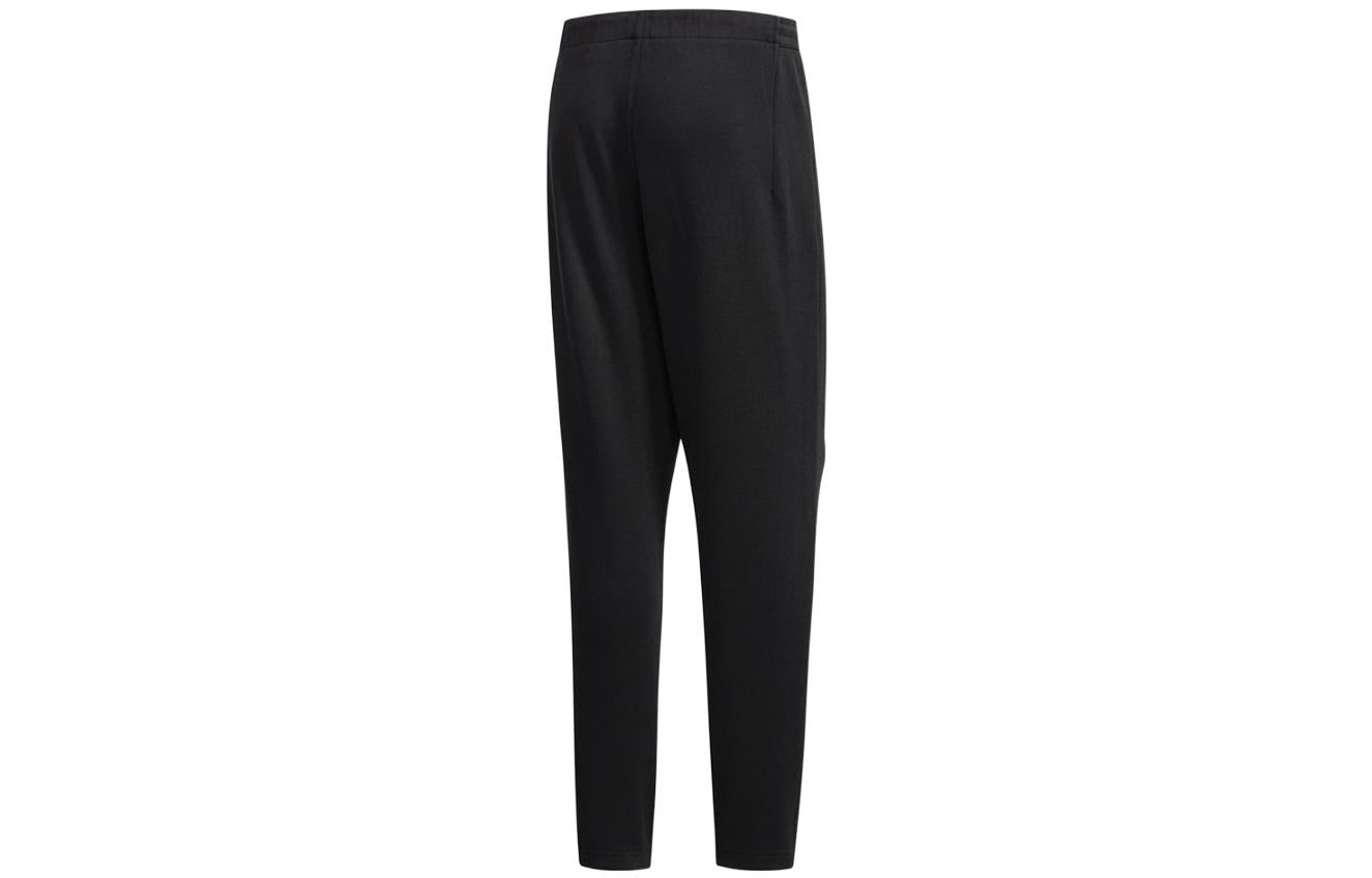 Men's adidas Logo Micro Mark Lacing Sports Pants/Trousers/Joggers Black DT2460