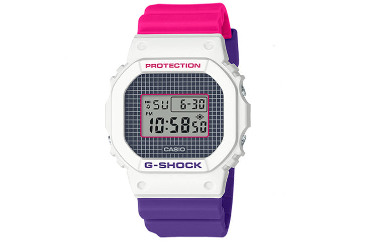 CASIO G-Shock & Baby-G Set 'White Purple' DW-5600THB-7PR&BGD-560THB-7PR