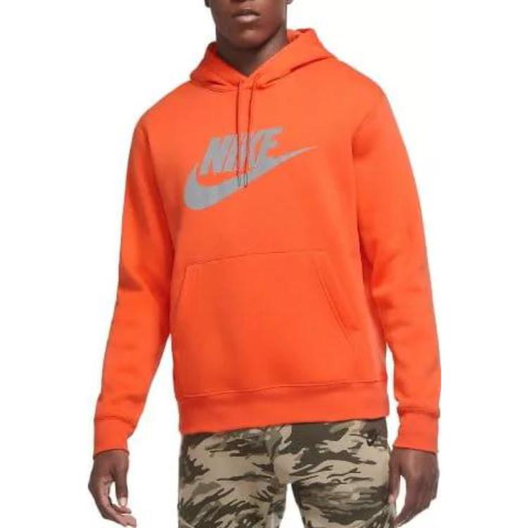 Nike Sportswear Pullover Hoodie 'Electro Orange' CU4373-837