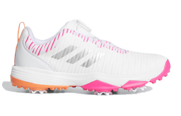 (GS) adidas Codechaos Boa K 'White Silver Red' EF1221