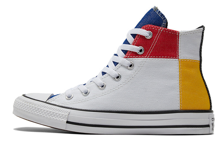 (GS) Converse Chuck Taylor All Star High 'White Green Red Yellow' A03582C