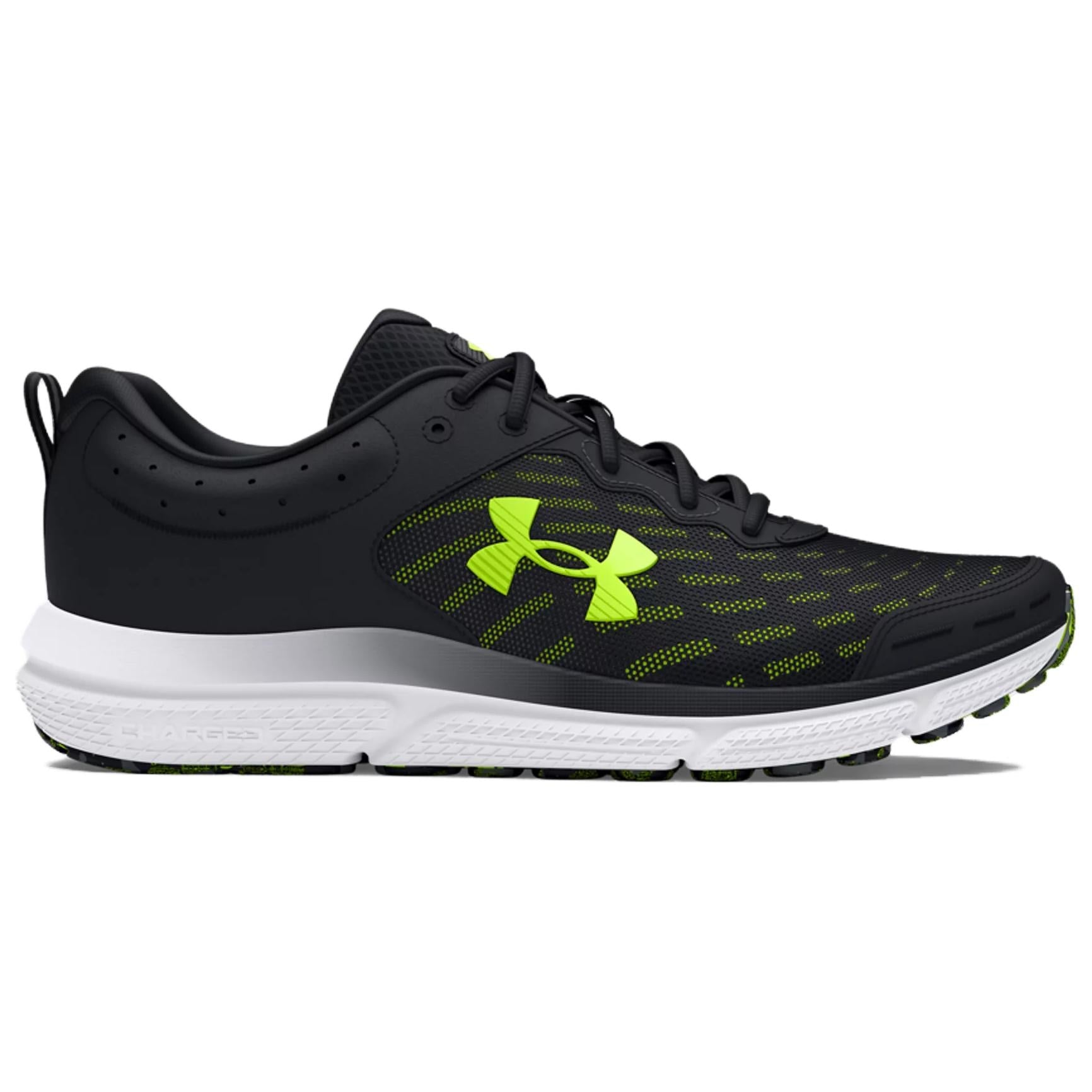 Under Armour Charged Assert 10 'Black High Vis Yellow' 3026175-007