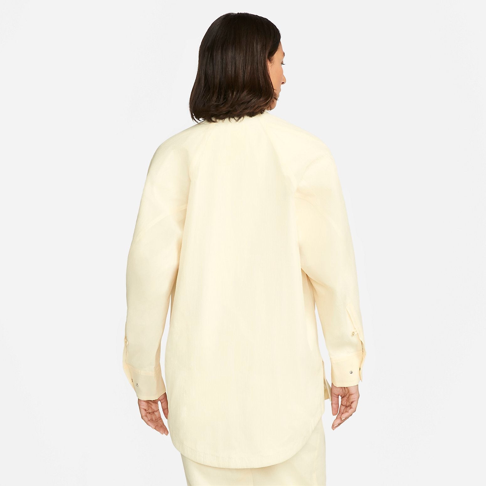 (WMNS) Nike ESC Woven Shirt Jacket 'Coconut Milk' DR5399-113
