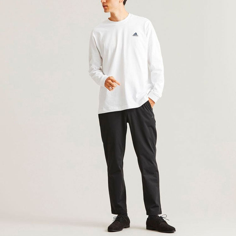 adidas Loose Fit Tee 'White Black' HA1869