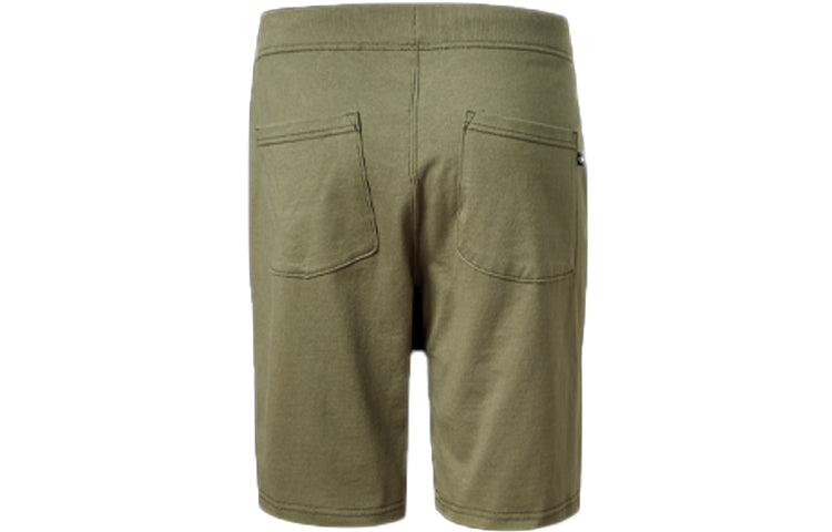 Converse Jersey Short Asia Sizing 'Olive Green' 10018821-A02