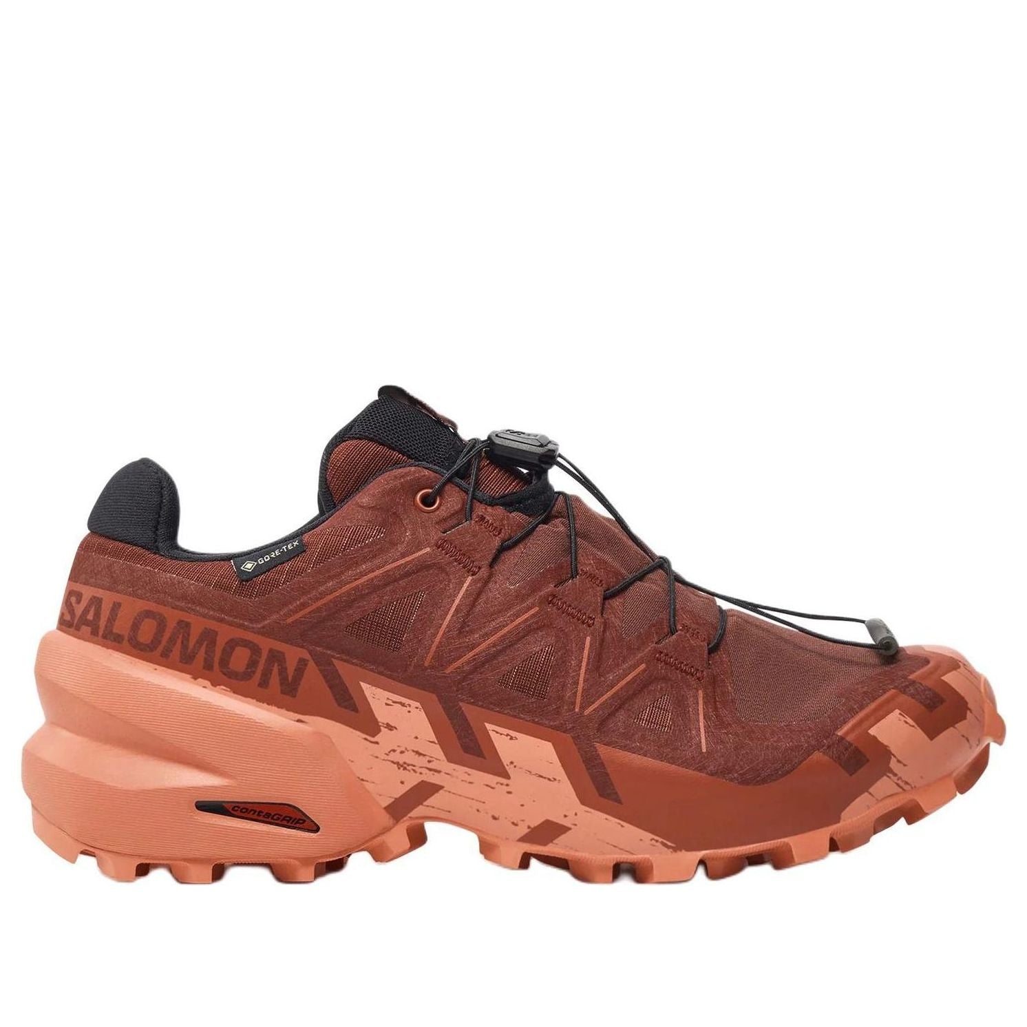 (WMNS) Salomon Speedcross 6 GTX 'Rum Raisin Barn Red' 475843