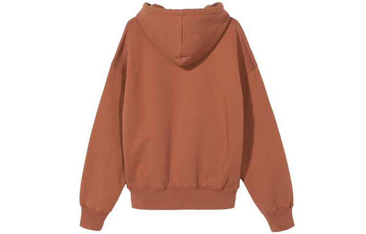 Stussy Ray Hood Alphabet Printing Brick Red 218089BRIC