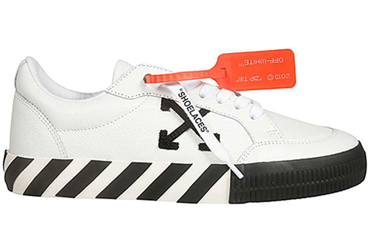 Off-White Vulcanized Low 'White Black' OMIA085F19D680010110