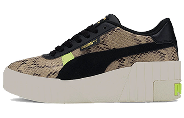 (WMNS) PUMA Cali Wedge 'Snakeskin Print' 374108-01
