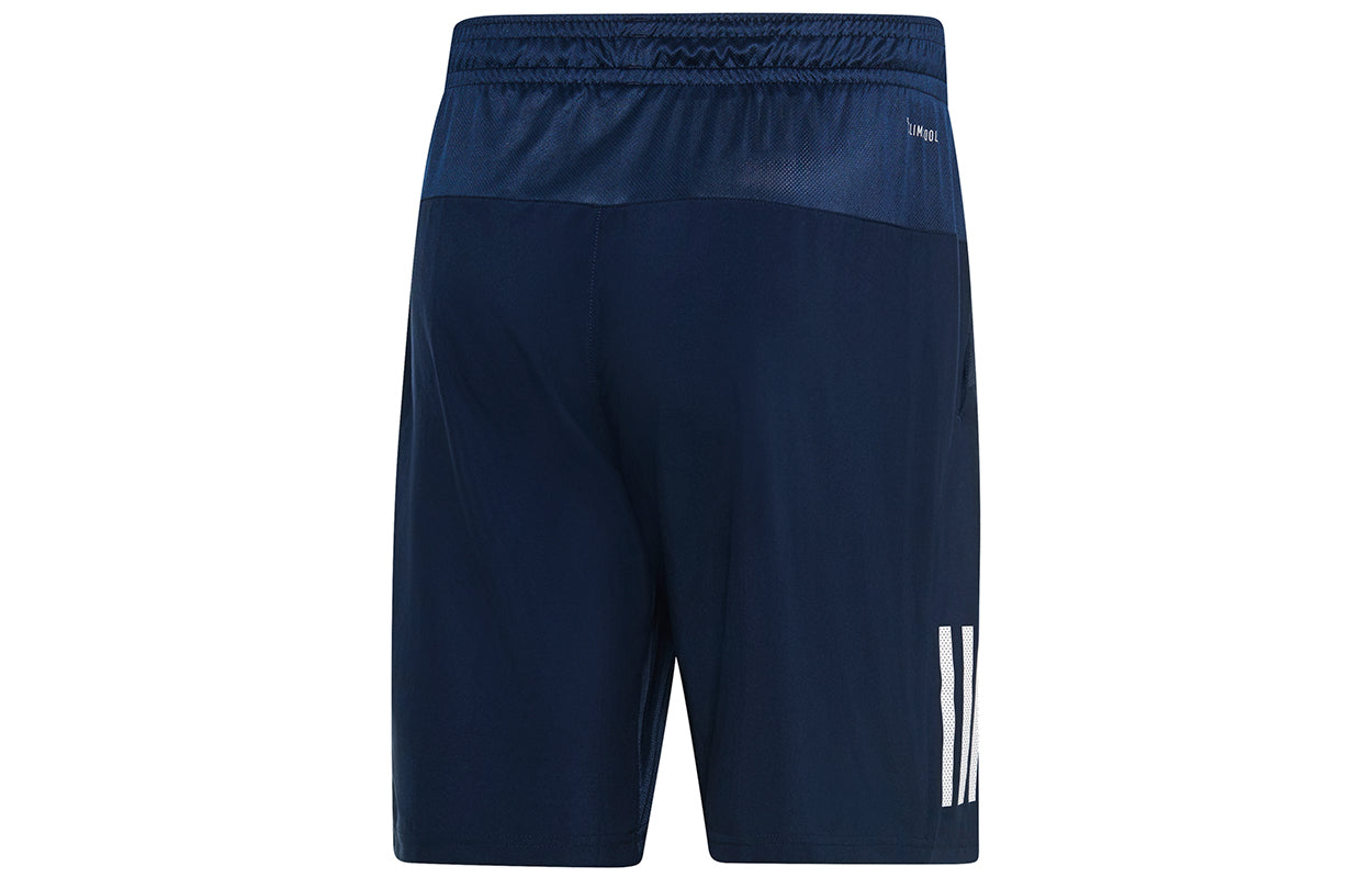 adidas Club 3str Short Tennis Ball Training Sports Short Pant Male Blue DU0875