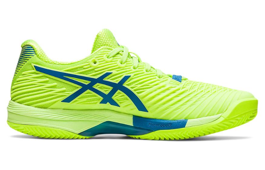 (WMNS) ASICS Solution Speed FF 2 Clay 'Hazard Green' 1042A134-300