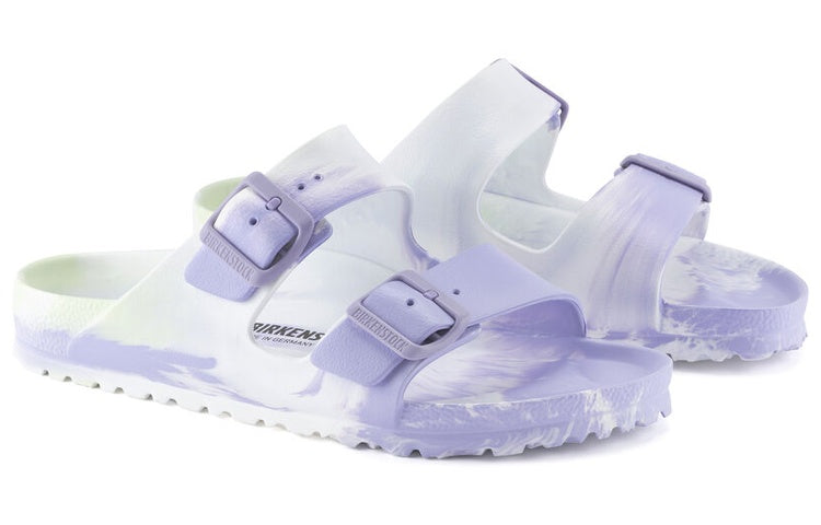 Birkenstock Arizona EVA Narrow Fit Sandals 'Faded Lime Multi' 1024556