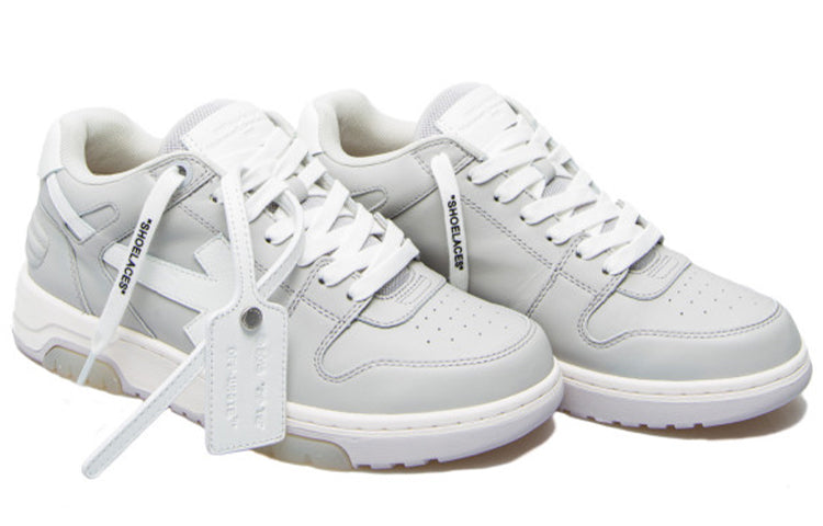 Off-White Out Of Office Low-top Sneakers Gray OMIA189S21LEA0010501