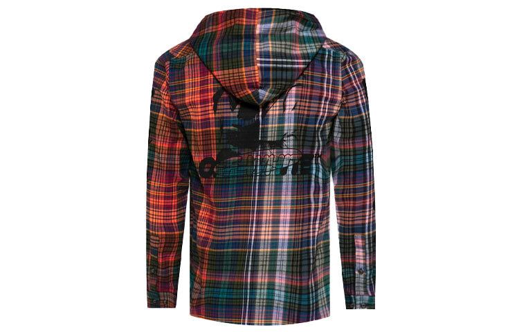 Off-White Fw20 Mens Hoodie Jacket Plaid OMGA125E20FAB0012010