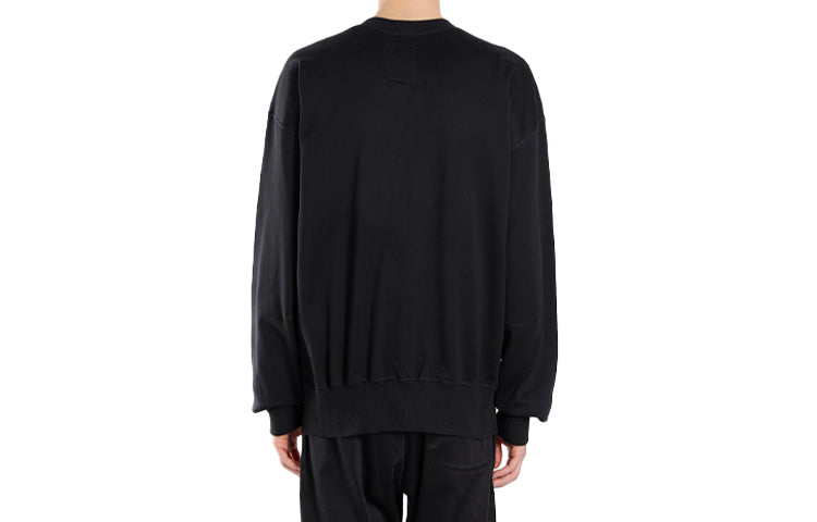 Y-3 x James Harden Crossover Capsule Series Flowers Round Neck Long Sleeves Black DN8815