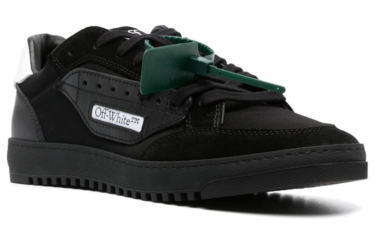Off-White 5.0 Low-Top Sneakers 'Black White' OMIA227C99FAB0041010