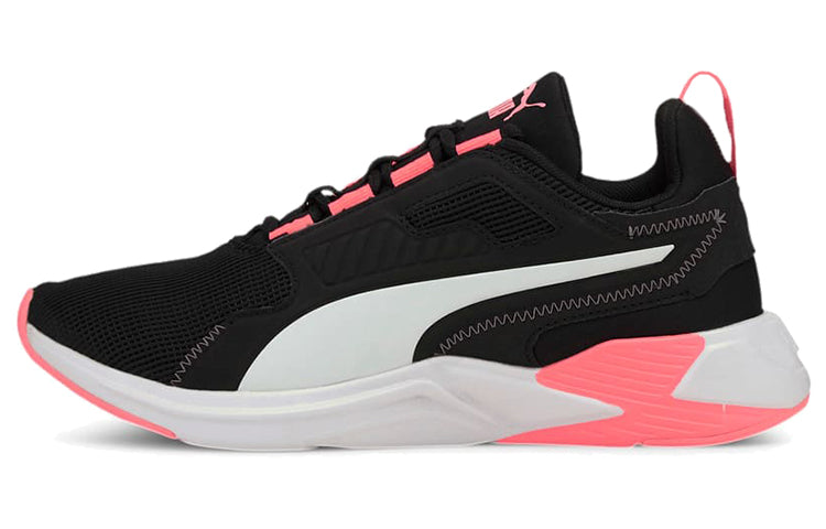 (WMNS) PUMA Disperse Xt Black/Pink/White 193744-03