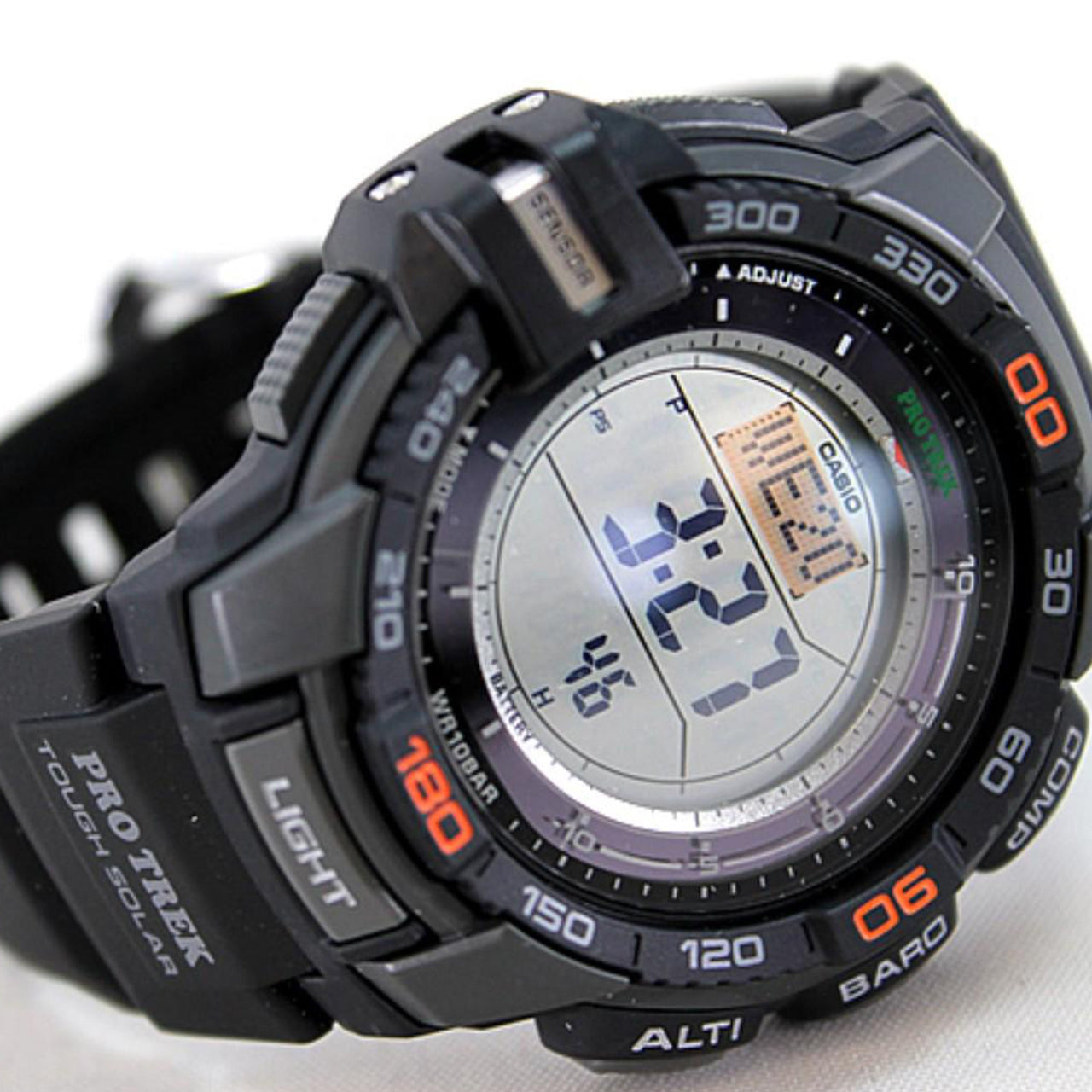 CASIO Waterproof Sports Mens Black Digital PRG-270-1C