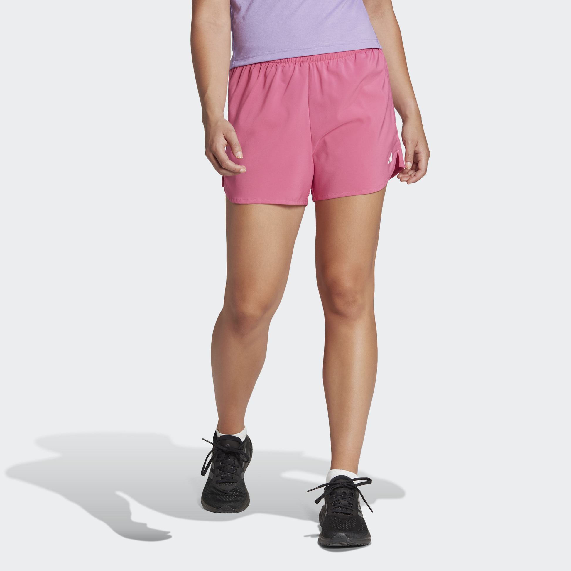 (WMNS) adidas Aeroready Made for Training Minimal Shorts Asia Sizing 'Pink' HR7865