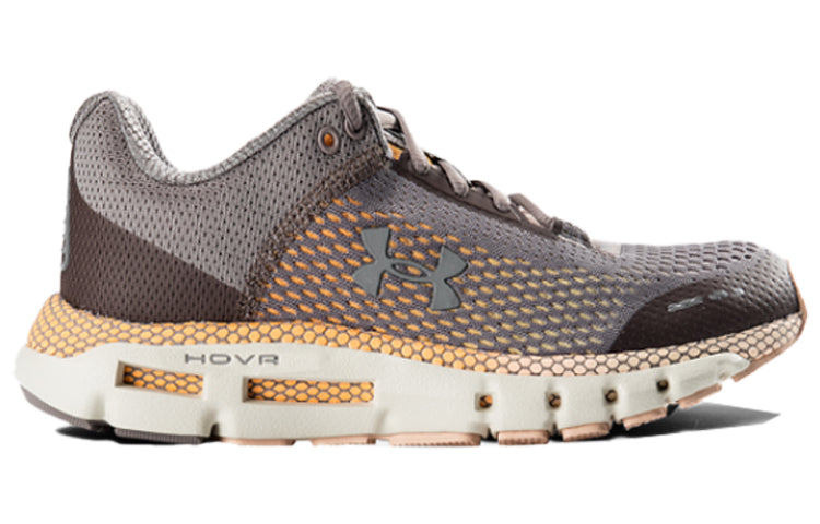 (WMNS) Under Armour Hovr Infinite Grey/Yellow 3021396-600
