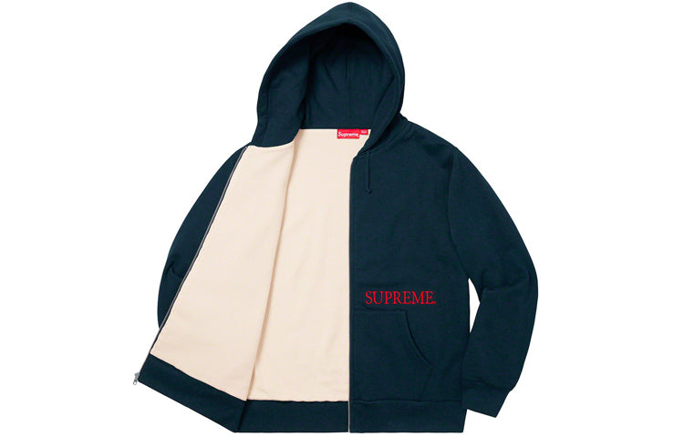 Supreme FW19 Week 17 Thermal Zip Up Hooded Sweatshirt SUP-FW19-10955