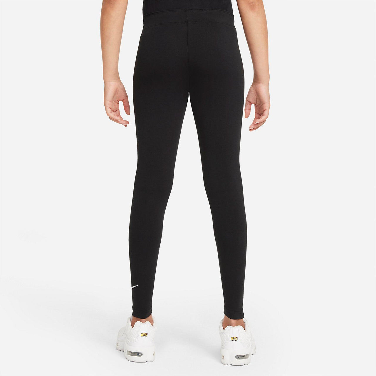 (GS) Nike Sportswear Favourites Swoosh Leggings 'Black White' DD6482-010