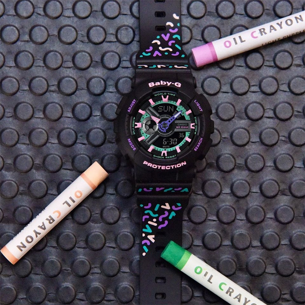 CASIO Baby-G 'Black Pink' BA-110TH-1A