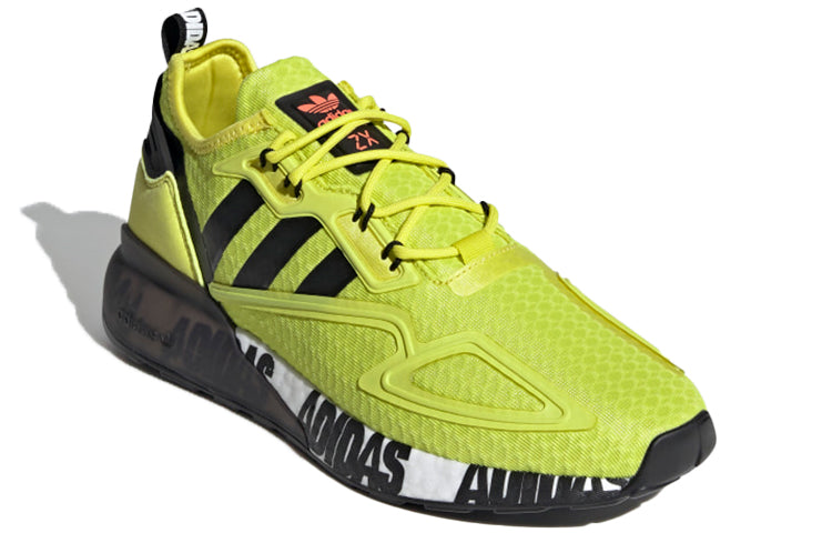 adidas ZX 2K Boost 'Bold Logo Graphic - Acid Yellow' FX7031