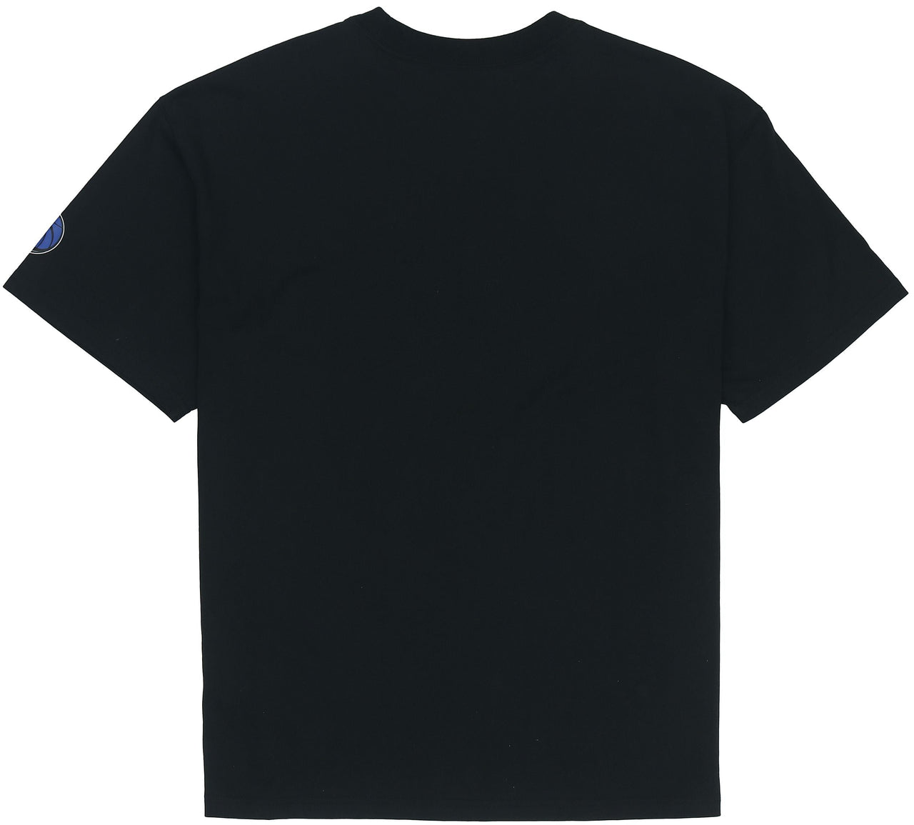 Air Jordan NBA Dallas Mavericks Courtside Chest Alphabet Logo Solid Color Round Neck Short Sleeve Black DJ6541-010