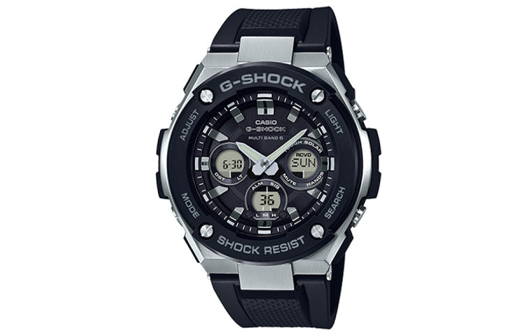 CASIO G-Shock G-Steel 'Black White' GST-W300-1APR,MSG-S200-7APRT