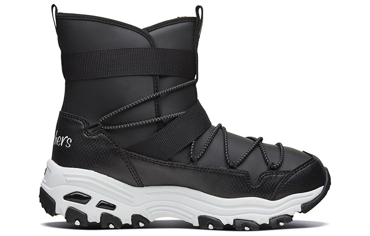 (GS) Skechers DLites Boots 'Black' 664097L-BLK