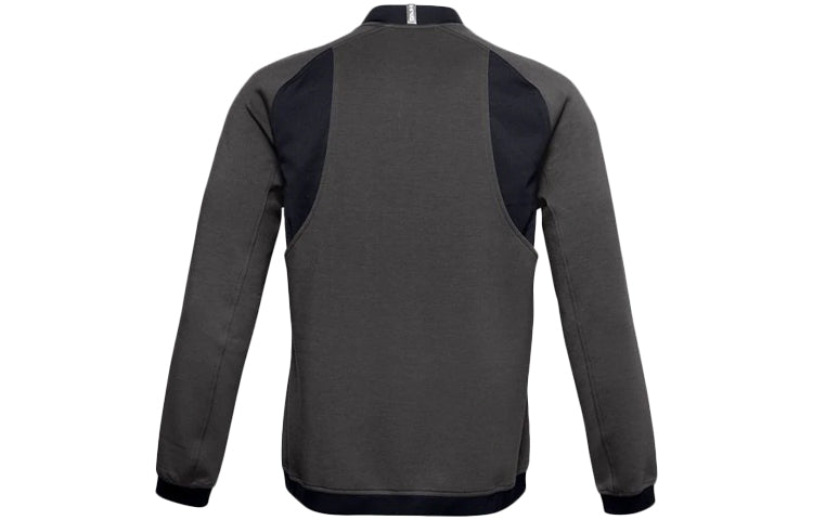 Men's Under Armour Range Unlimited Golf Sports Jacket Gray 1356956-010