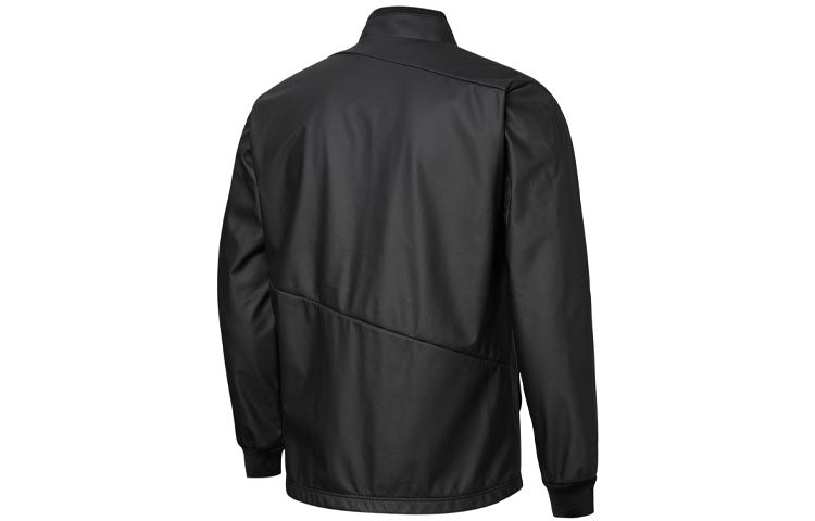 PUMA Retro Sports Stand Collar Logo Jacket Black 930311-01