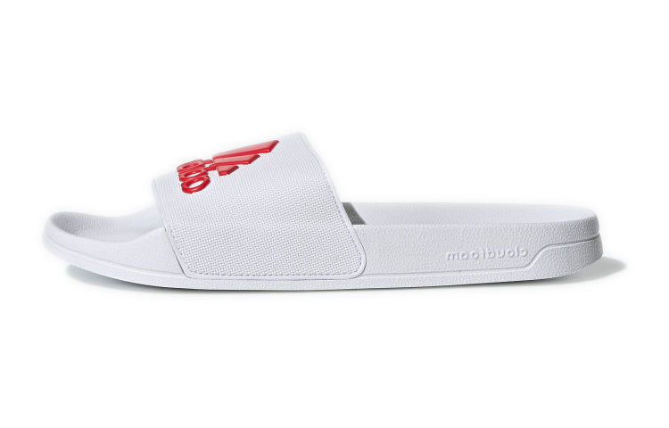 adidas Adilette Shower Slides 'White Active Red' F34767