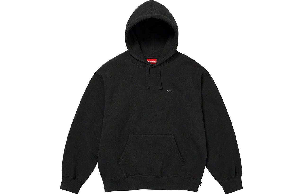 Supreme FW23 FW23 Week11 Small Box Drawcord Hoodie 'Black' SUP-FW23-180