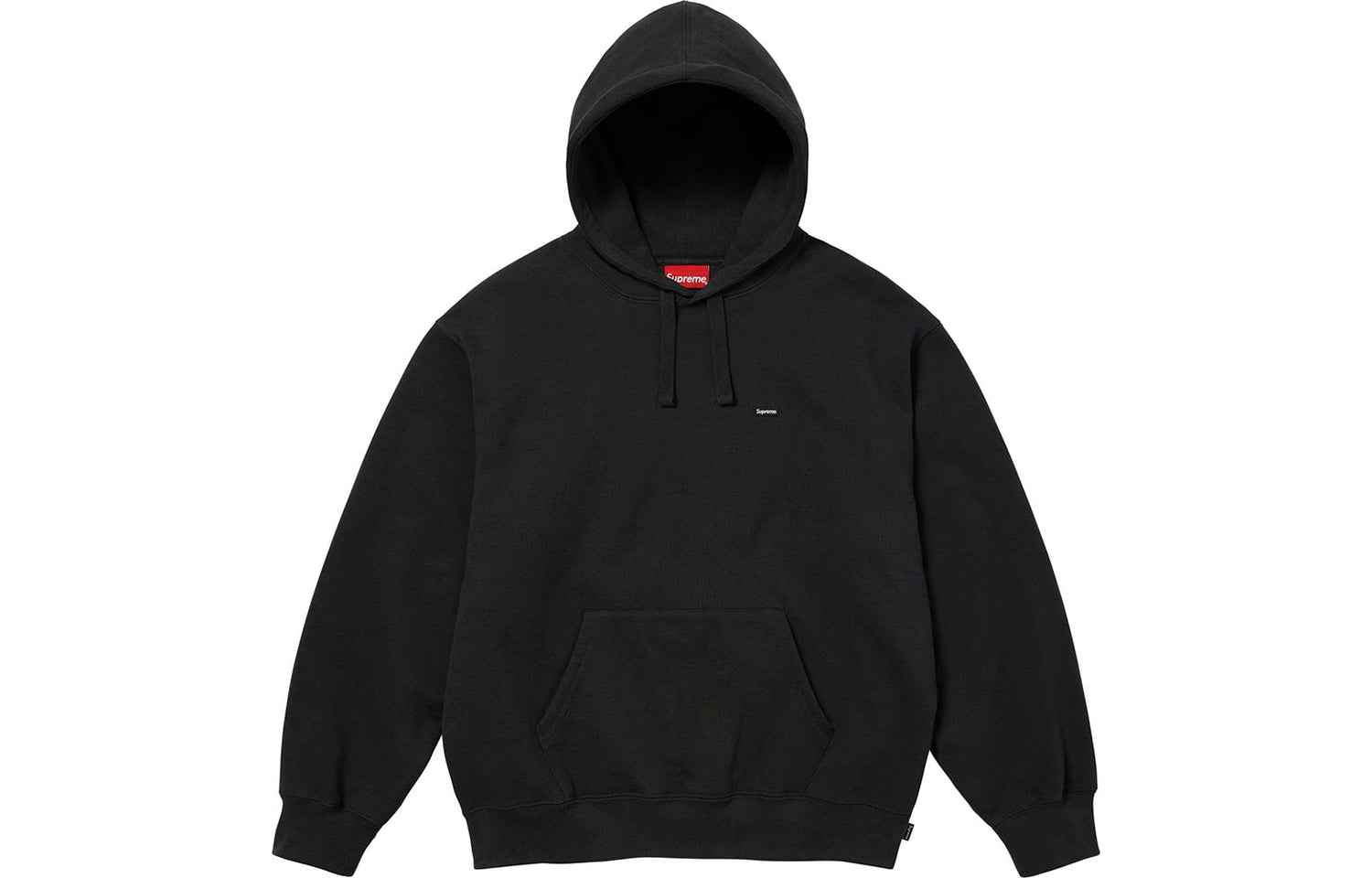 Supreme FW23 FW23 Week11 Small Box Drawcord Hoodie 'Black' SUP-FW23-180