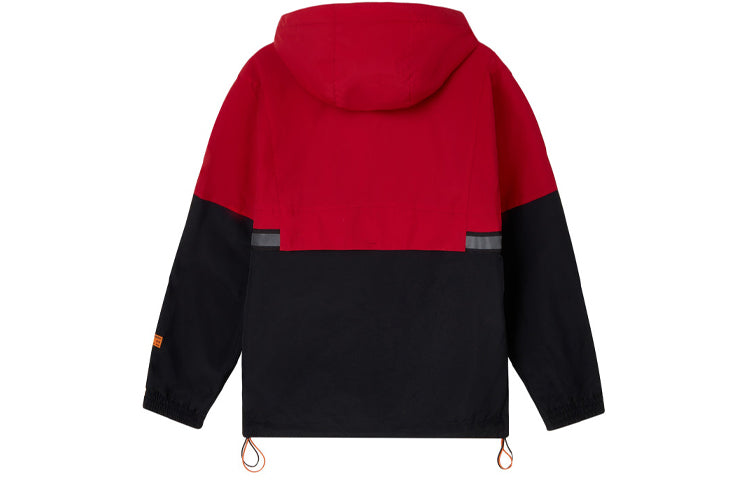 New Balance Winter Warm Hooded Jacket Asia Sizing 'Red Black' NAA34023-BUR