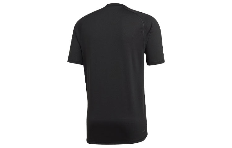 adidas Fl_spr Gf Training Sports Printing Logo Short Sleeve Black DU0902