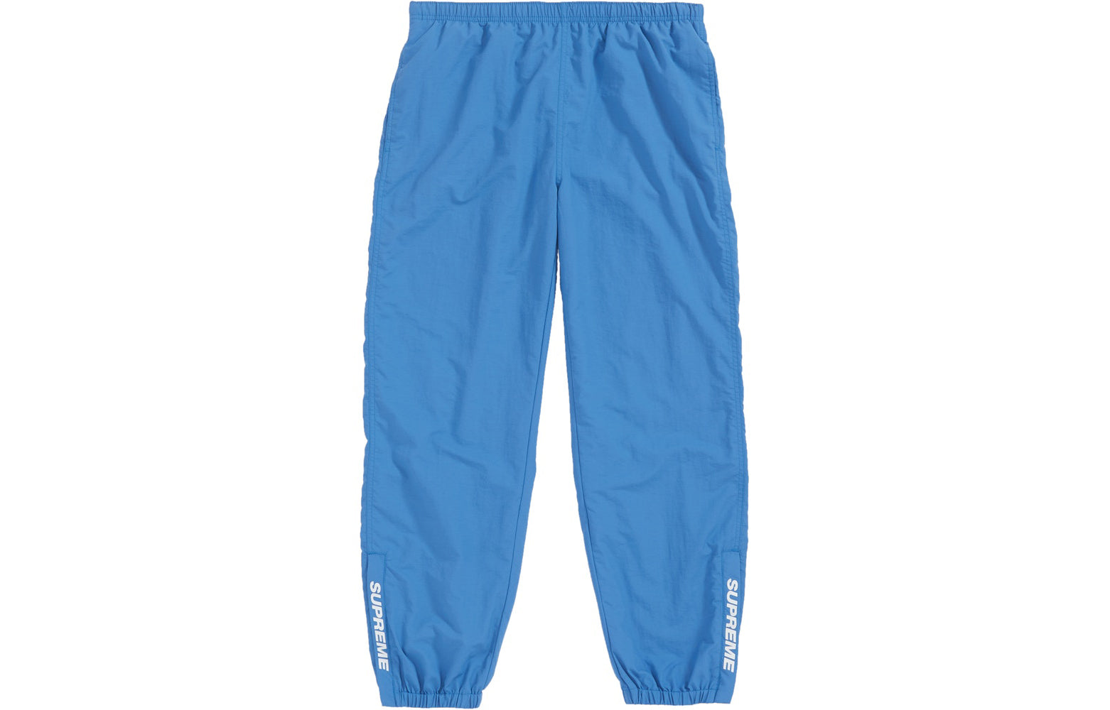 Supreme FW18 Warm Up Pant Light Blue Zipper Small Pants SUP-FW18-766